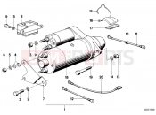 BMW Motorrad BMW CLASSIC 1973 R-Boxer R60/6 Installing set starter
