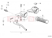 BMW Motorrad BMW CLASSIC 1973 R-Boxer R60/6 Handle unit left