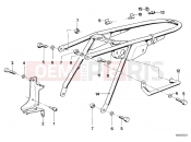 BMW Motorrad BMW CLASSIC 1973 R-Boxer R60/6 Rear frame