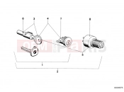 BMW Motorrad BMW CLASSIC 1973 R-Boxer R75/5 Set of locks