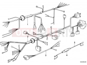 BMW Motorrad BMW CLASSIC 1973 R-Boxer R75/5 Wiring harness sector chassis