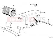 BMW Motorrad BMW CLASSIC 1973 R-Boxer R90S Air cleaner
