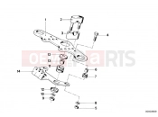 BMW Motorrad BMW CLASSIC 1979 R-Models 2V R 100 RS Upper fork cross brace