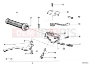 BMW Motorrad BMW CLASSIC 1980 R-Models 2V R 60 TIC Handle unit, right