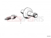 BMW Motorrad BMW CLASSIC 1980 R-Models 2V R 60 TIC Differential-crown wheel set