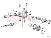 BMW Motorrad BMW CLASSIC 1980 R-Models 2V R 80 TIC Differential-spacer ring