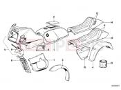 BMW Motorrad BMW CLASSIC 1980 R-Models 2V R 80 TIC Painted parts 603 minzgrün hell