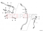 BMW Motorrad BMW CLASSIC 1980 R-Boxer R65 Front brake-brake pipe