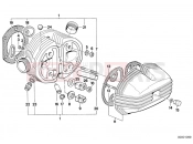 BMW Motorrad BMW CLASSIC 1982 R-Models 2V R 80 G/S Cylinder head / Cover / Gaskets