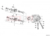 BMW Motorrad BMW CLASSIC 1983 R-Models 2V R 100 /7T Carburetor-choke body