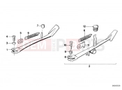 BMW Motorrad BMW CLASSIC 1983 R-Models 2V R 100 /7T Side stand