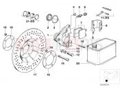 BMW Motorrad BMW CLASSIC 1983 R-Boxer R65T Front wheel brake
