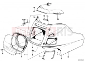 BMW Motorrad BMW CLASSIC 1983 R-Boxer R65T Casing upper part/dashboard