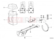 BMW Motorrad BMW CLASSIC 1983 R-Boxer R65T Installing set hazard warning