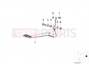 BMW Motorrad BMW CLASSIC 1981 R-Models 2V R 100 RT Brake pedal