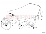 BMW Motorrad BMW CLASSIC 1981 R-Boxer R65 Bench seat, officials utility