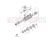 YAMAHA GP 1200 WaveRunner GP1200V GP82 1997 CRANKSHAFT & PISTON