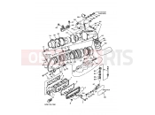 YAMAHA GP 1200 WaveRunner GP1200V GP82 1997 EXHAUST 1