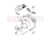 YAMAHA GP 1200 WaveRunner 1200GP GP87 1998 EXHAUST 2