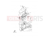 YAMAHA GP 1200 WaveRunner GP1200X GP89 1999 ENGINE HATCH 2