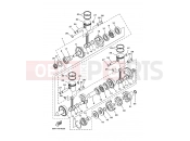 YAMAHA LST 1200 Jet Boat JET FOR LST1200 67V1 2000 CRANKSHAFT & PISTON