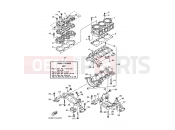 YAMAHA SV 1200 WaveRunner JET FOR SV1200Y 66G2 2000 CYLINDER & CRANKCASE