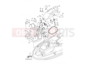YAMAHA SV 1200 WaveRunner JET FOR SV1200Y 66G2 2000 ENGINE HATCH 2