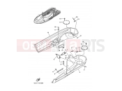 YAMAHA SV 1200 WaveRunner JET FOR SV1200Y 66G2 2000 STERN LOCKER