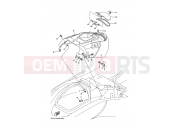 YAMAHA SV 1200 WaveRunner JET FOR SV1200 68X1 2000 ENGINE HATCH 1