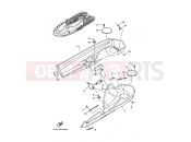 YAMAHA SV 1200 WaveRunner JET FOR SV1200 68X1 2000 STERN LOCKER
