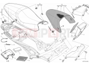DUCATI 2014 Monster 659 ABS SEAT » TANK/SEAT