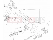 DUCATI Monster 795 FOOTRESTS, RIGHT » UNCLASSIFIED