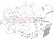DUCATI 2014 Monster 796 ABS - DMT OIL COOLER » LUBRICATION SYSTEM