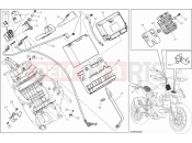 DUCATI 2014 HYPERMOTARD BATTERY HOLDER » WIRING HARNESS