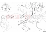 DUCATI 2014 HYPERMOTARD SP REAR BRAKE SYSTEM » BRAKING SYSTEM