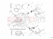 DUCATI Monster 1100 DIESEL HORIZONTAL CYLINDER HEAD » VALVE DRIVE