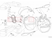 DUCATI Monster 1100 EVO ABS 022 - HEADLIGHT » LIGHTING SYSTEM