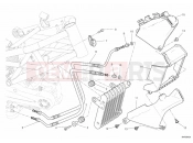 DUCATI Monster 1100 EVO ABS 039 - OIL COOLER (1) » LUBRICATION SYSTEM