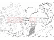 DUCATI Monster 1100 EVO ABS 039 - OIL COOLER (2) » LUBRICATION SYSTEM