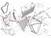 DUCATI Superbike 1199 Panigale WATER COOLER » COOLING SYSTEM