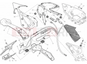 DUCATI 2013 Superbike 1199 Panigale ABS NUMBER PLATE HOLDER - TAIL LIGHT » LIGHTING SYSTEM