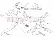 DUCATI Superbike 1199 Panigale S Tricolore FOOTRESTS, LEFT » UNCLASSIFIED