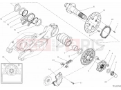 DUCATI Multistrada 1200 S GT HUB, REAR WHEEL » REAR WHEEL