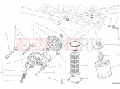 DUCATI Multistrada 1200 S Pikes Peak OIL PUMP - FILTER » LUBRICATION SYSTEM