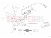 DUCATI 2013 Monster 696 ABS SIDE STAND » ACCESSORIES