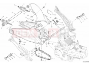 DUCATI 2013 Monster 696 ABS ANNIVERSARY SWING ARM » SWING ARM