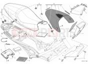DUCATI 2013 Monster 696 ABS ANNIVERSARY SEAT » TANK/SEAT