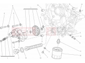 DUCATI 2013 Monster 696 ABS ANNIVERSARY OIL PUMP - FILTER » LUBRICATION SYSTEM