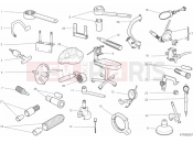 DUCATI 2013 Monster 696 ABS ANNIVERSARY WORKSHOP SERVICE TOOLS, ENGINE » UNCLASSIFIED