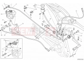 DUCATI Monster 696 ANNIVERSARY REAR BRAKE SYSTEM » BRAKING SYSTEM